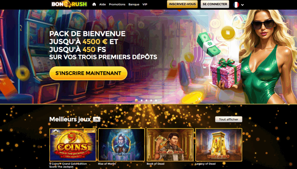 Bon Rush casino en ligne