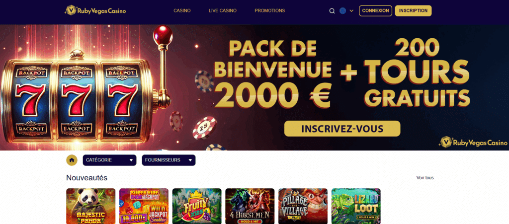 Ruby Vegas Casino en ligne 